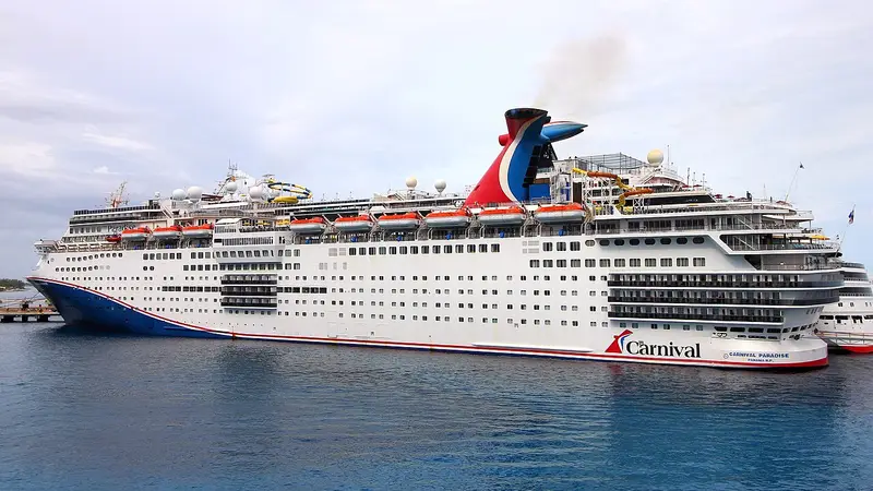 Carnival Paradise at Cozumel